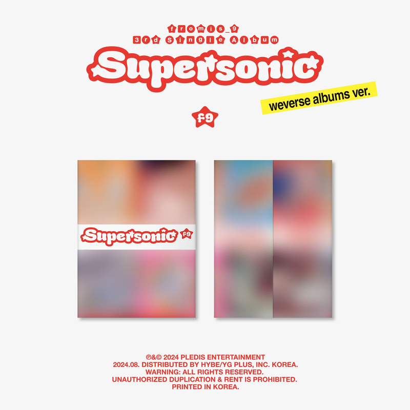 fromis_9 Supersonic - Weverse Album