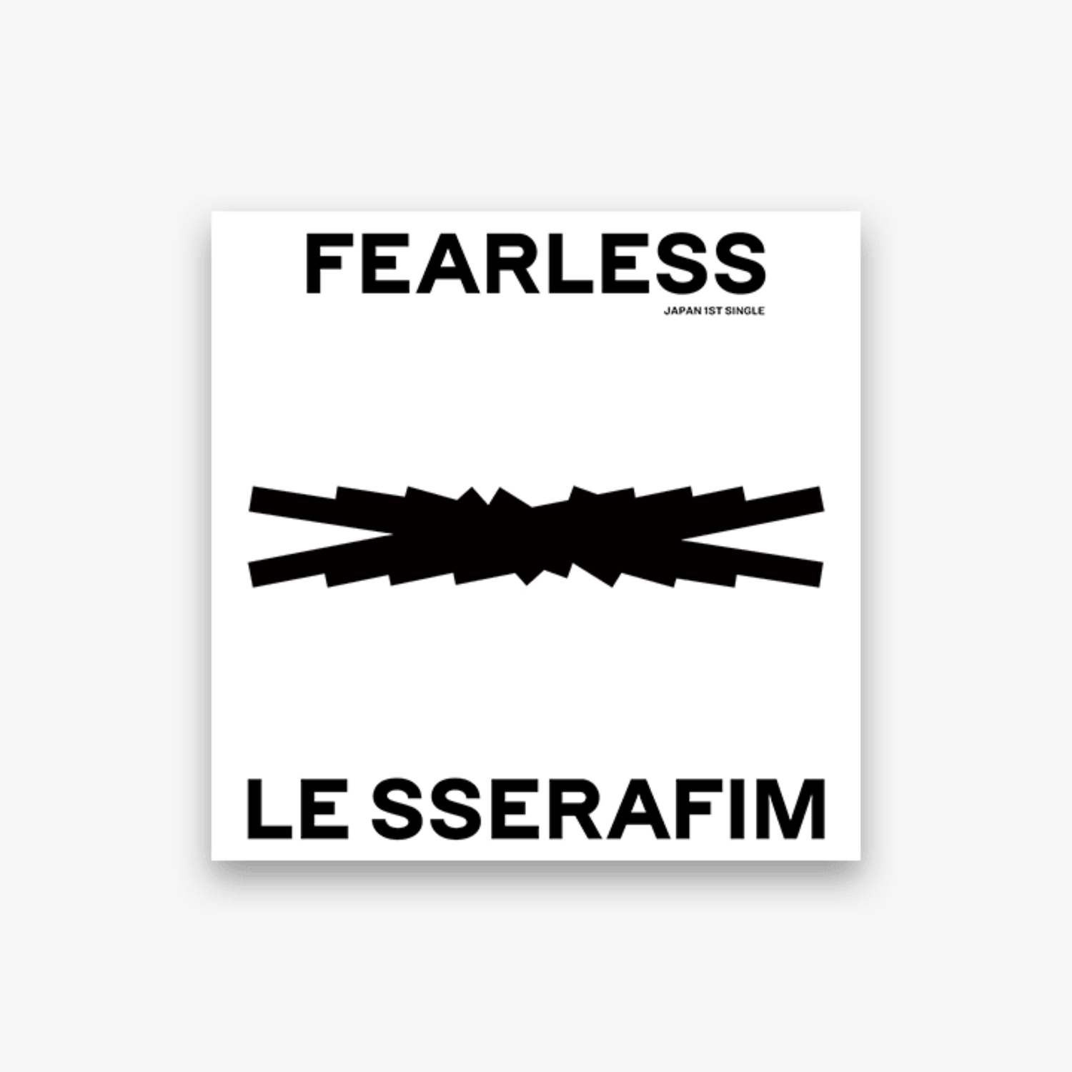 LE SSERAFIM FEARLESS - Japanese Regular