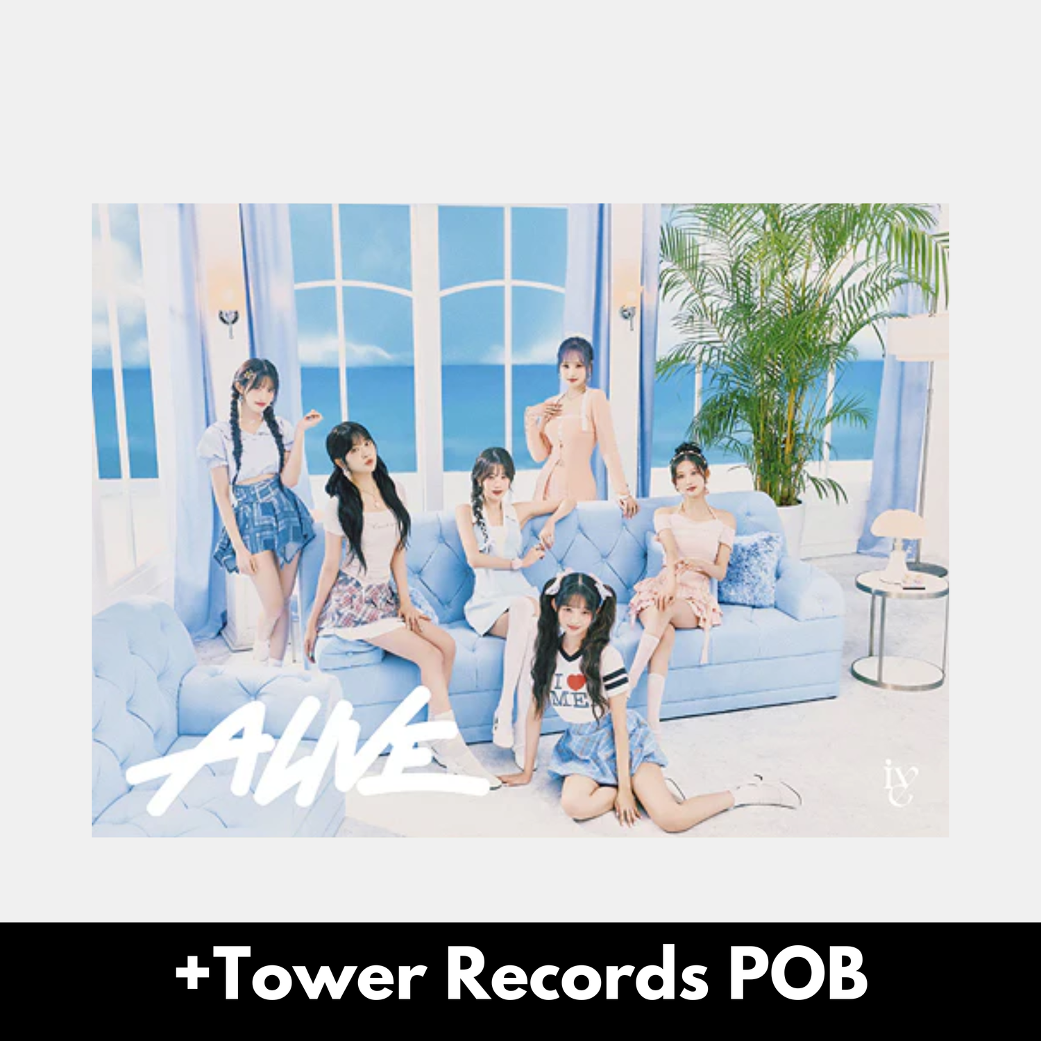 IVE ALIVE - Limited A + Tower Records Benefit