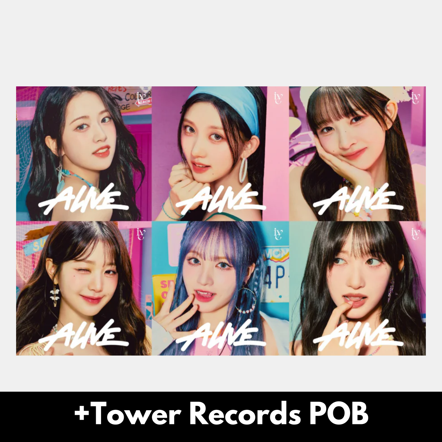IVE ALIVE - Solo Jacket + Tower Records Benefit
