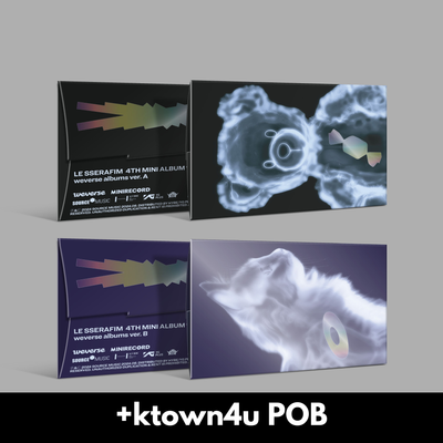 LE SSERAFIM CRAZY - Random Weverse Album + ktown4u POB