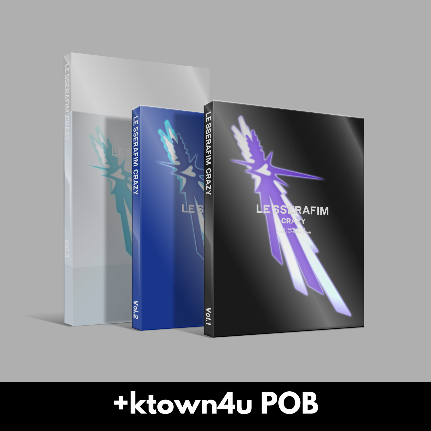 LE SSERAFIM CRAZY - Random ver + ktown4u POB