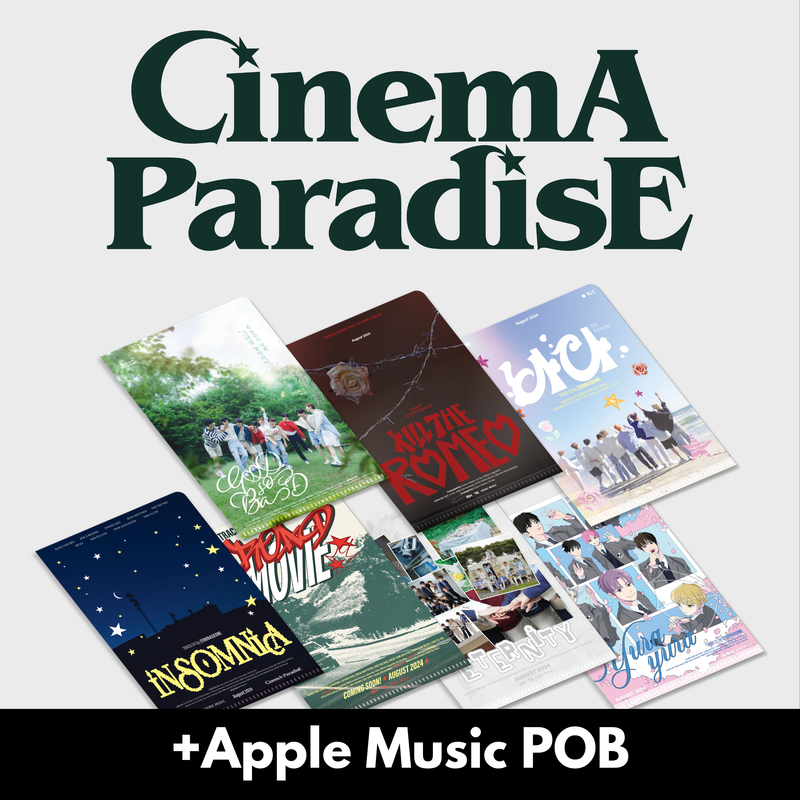 ZEROBASEONE CINEMA PARADISE - Random ZEROSE + Apple Music POB