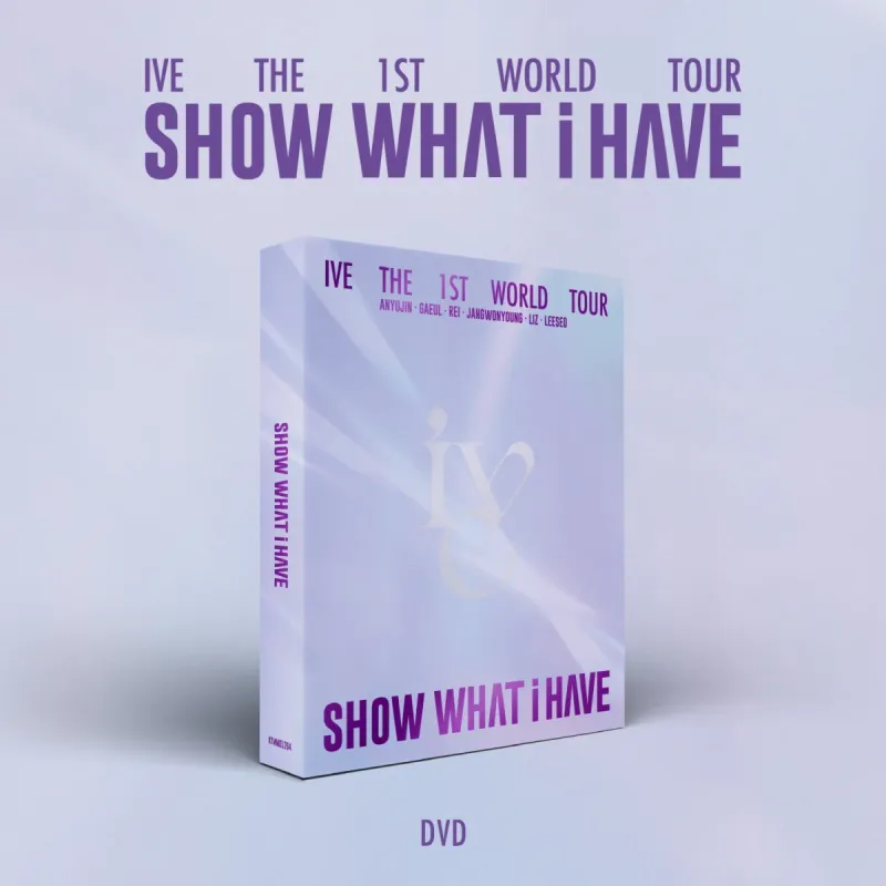 IVE SHOW WHAT I HAVE - THE FIRST WORLD TOUR DVD