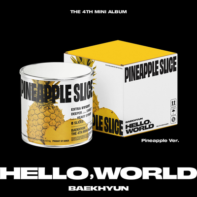 BAEKHYUN Hello, World - Pineapple / First Press Only