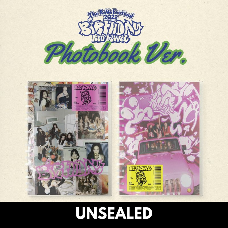 Red Velvet The ReVe Festival 2022 Birthday - Recipe Photobook