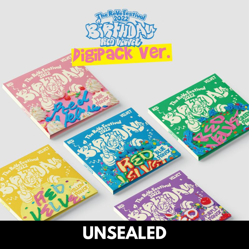 Red Velvet The ReVe Festival 2022 Birthday - Pink Digipack