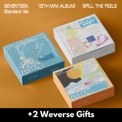 SEVENTEEN SPILL THE FEELS - Random ver + 2 Weverse Gifts