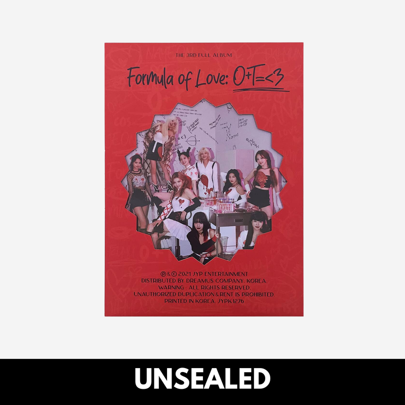 TWICE Formula of Love O+T=&lt;3 - Break It ver