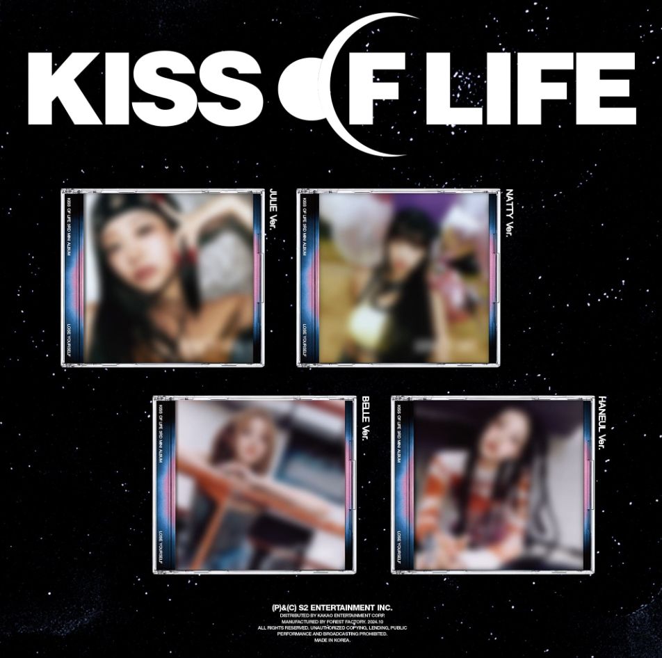 KISS OF LIFE Lose Yourself - Random Jewel Case
