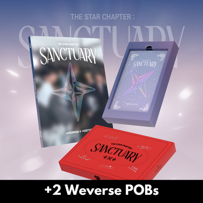 TXT The Star Chapter: SANCTUARY - Random ver + 2 Weverse POBs