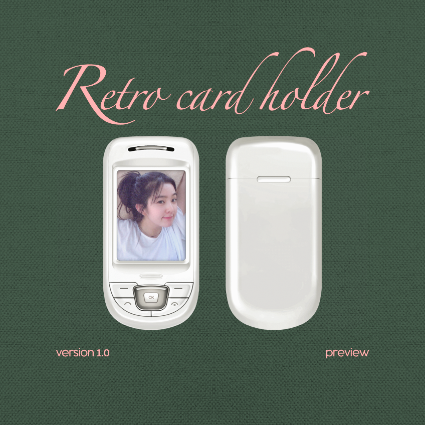 Retro Photocard Holder ver 1