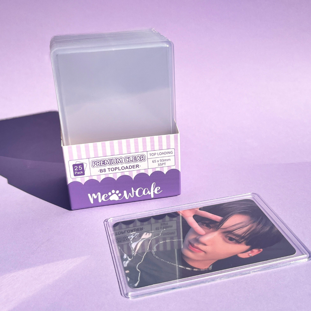 MeowCafe Slim Photocard Top Loader
