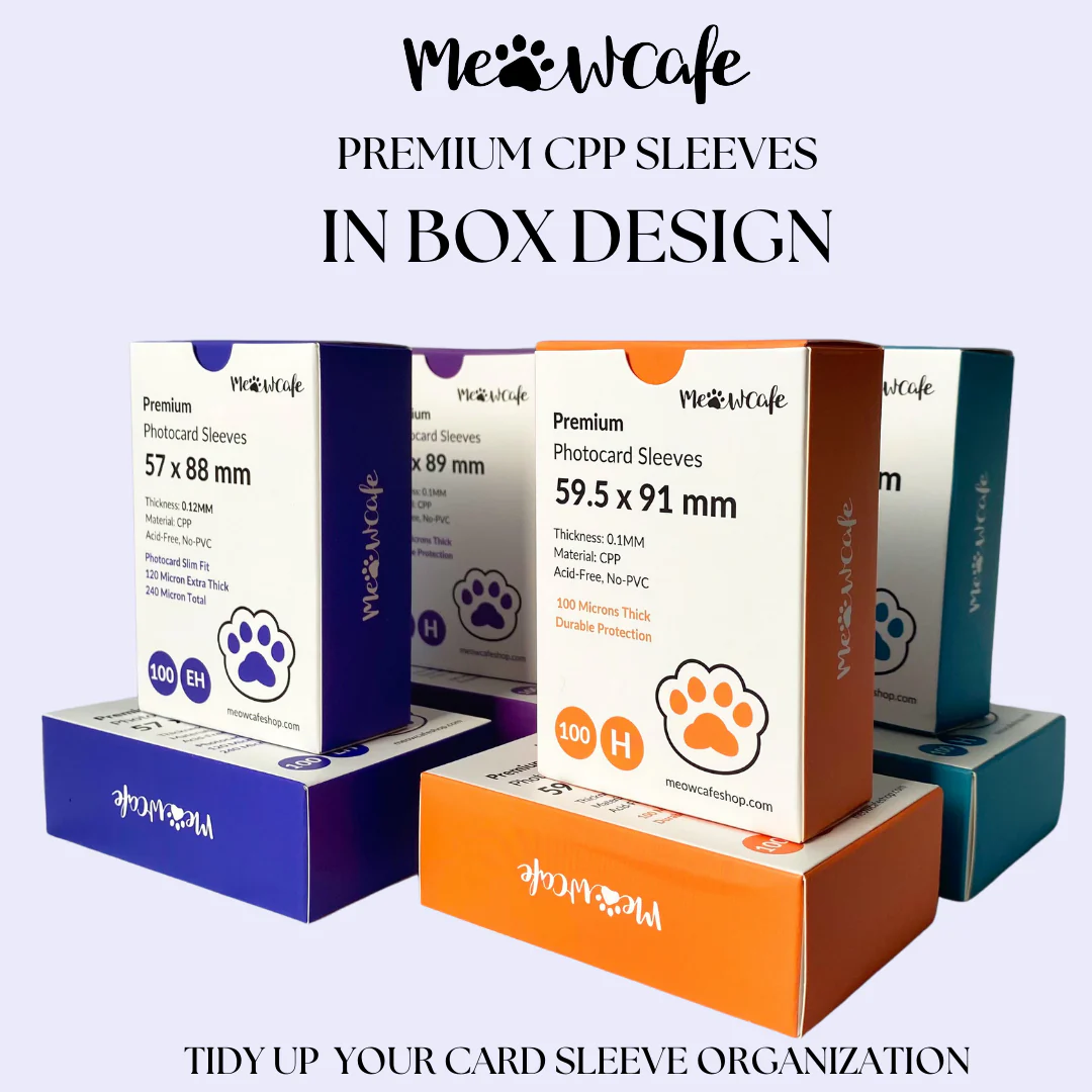 MeowCafe Photocard Sleeves