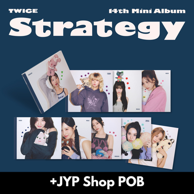 TWICE STRATEGY - Random Step 4 + JYP Shop POB