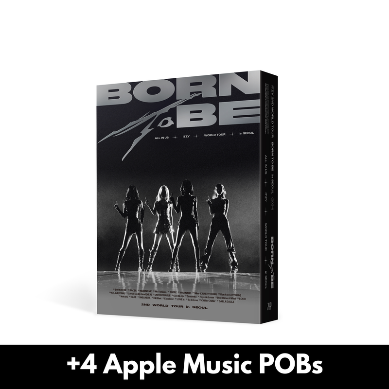 ITZY BORN TO BE in Seoul - Blu-ray + 4 Apple Music POBs