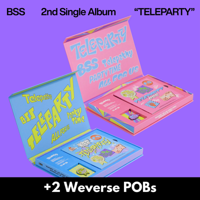 (SEVENTEEN) BSS TELEPARTY - Random ver + 2 Weverse POBs