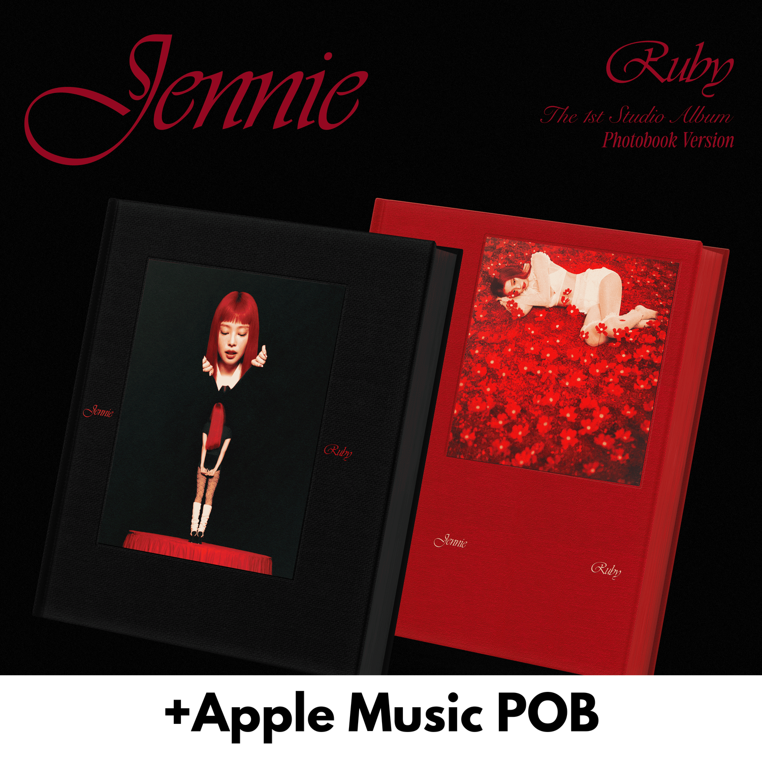JENNIE Ruby - Random Photobook + Apple Music POB