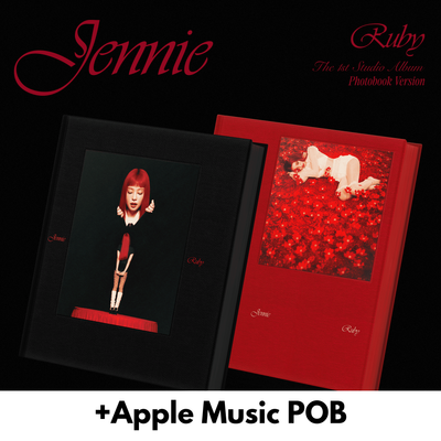 JENNIE Ruby - Random Photobook + Apple Music POB