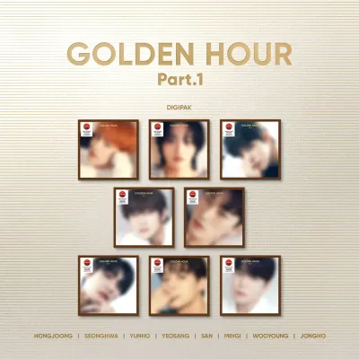 ATEEZ Golden Hour Pt. 1 - Target Exclusive Digipack