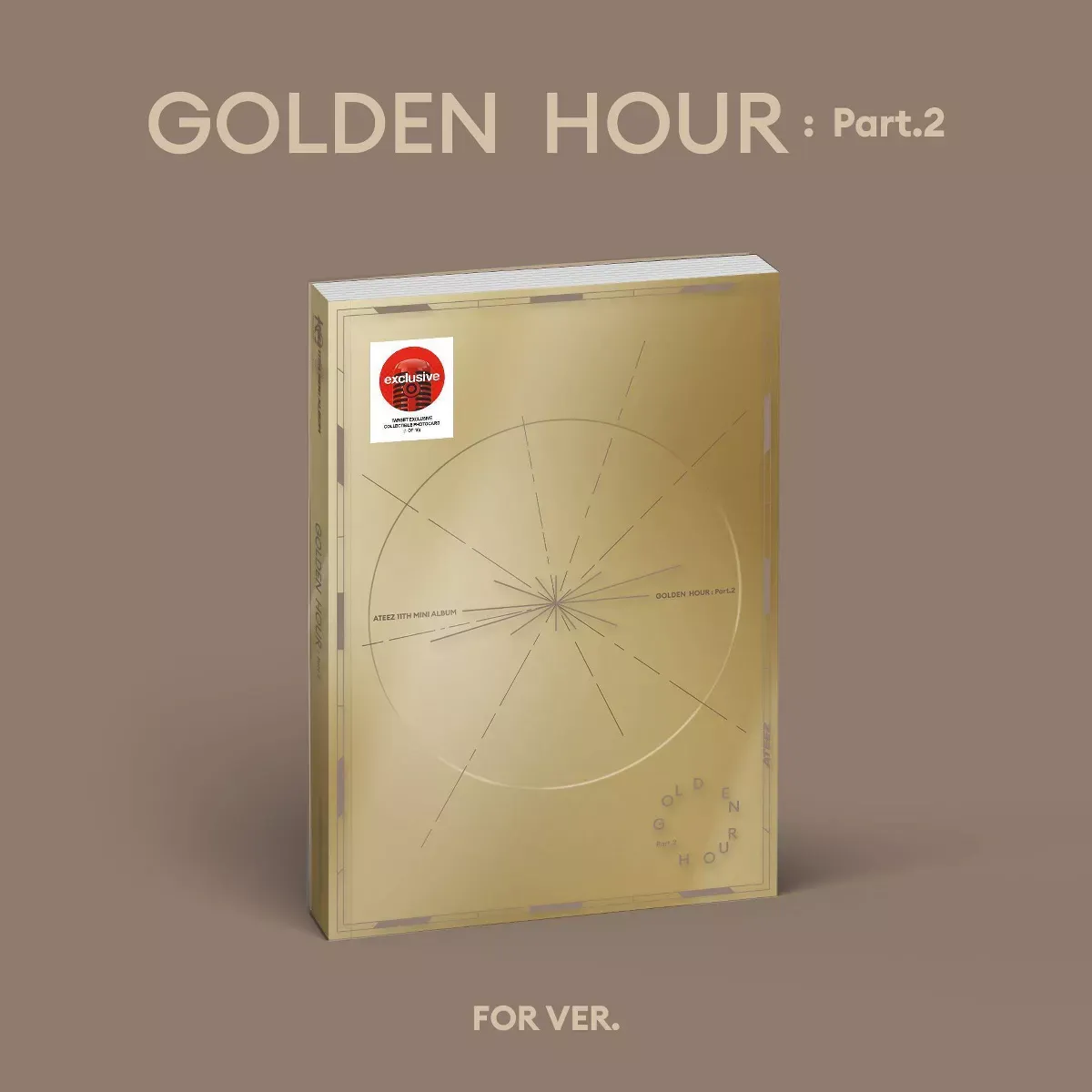 ATEEZ Golden Hour Pt. 2 - Target Exclusive FOR