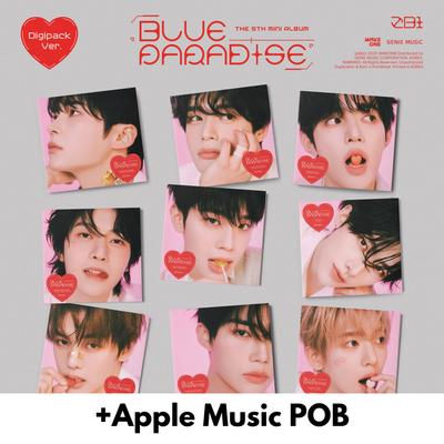 ZEROBASEONE BLUE PARADISE - Random Digipack + Apple Music POB