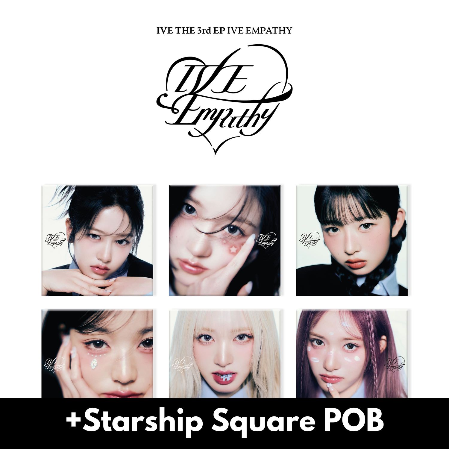 IVE IVE EMPATHY - Random Digipack + Starship Square POB