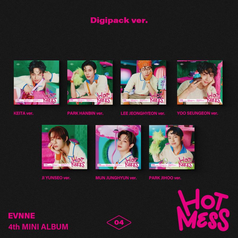 EVNNE HOT MESS - Random Digipack