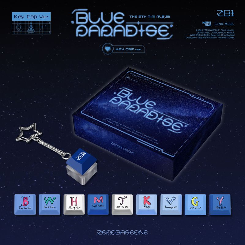 ZEROBASEONE BLUE PARADISE - Keycap