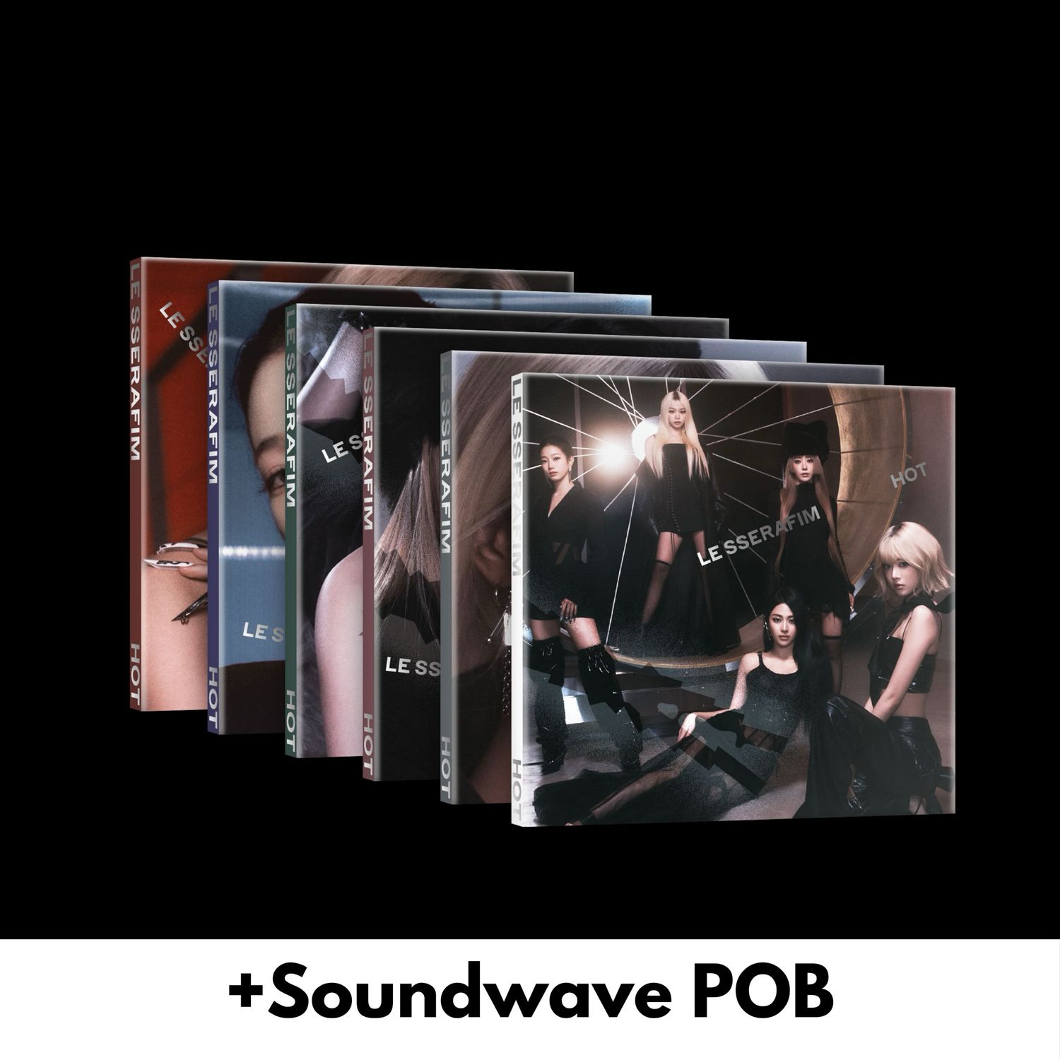LE SSERAFIM HOT - Random Compact + Soundwave POB