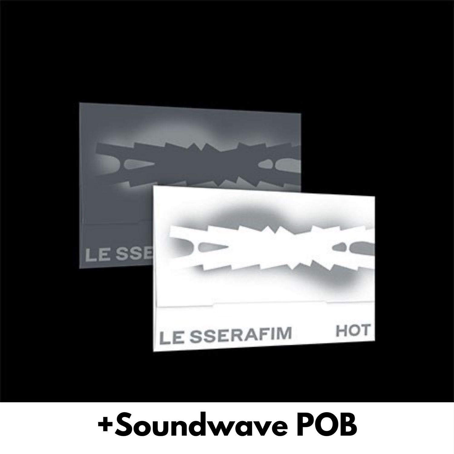 LE SSERAFIM HOT - Random Weverse + Soundwave POB