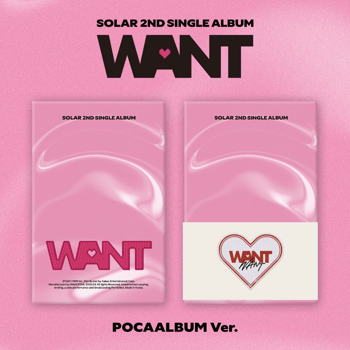 SOLAR WANT - POCAALBUM