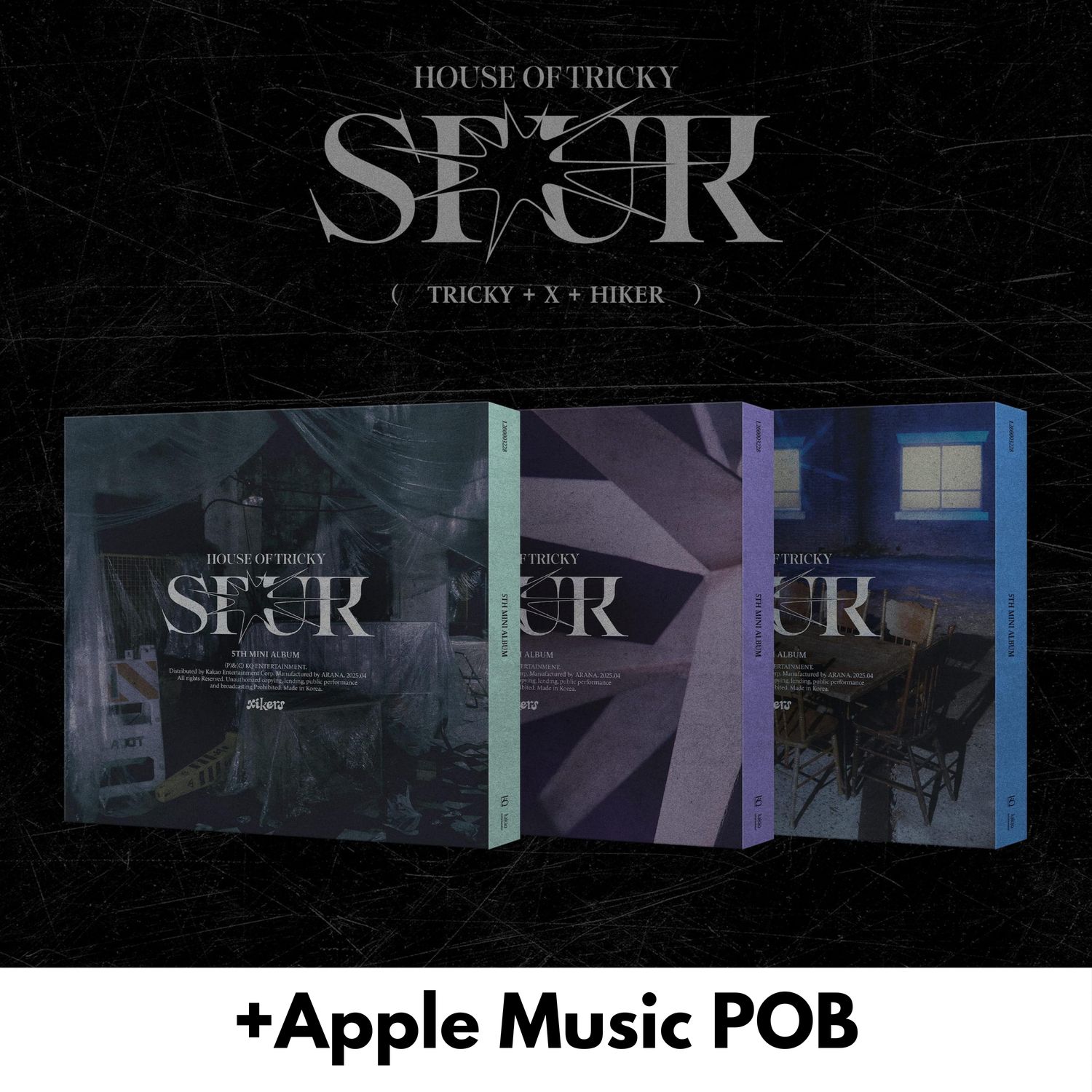 xikers HOUSE OF TRICKY: SPUR - Random ver + Apple Music POB