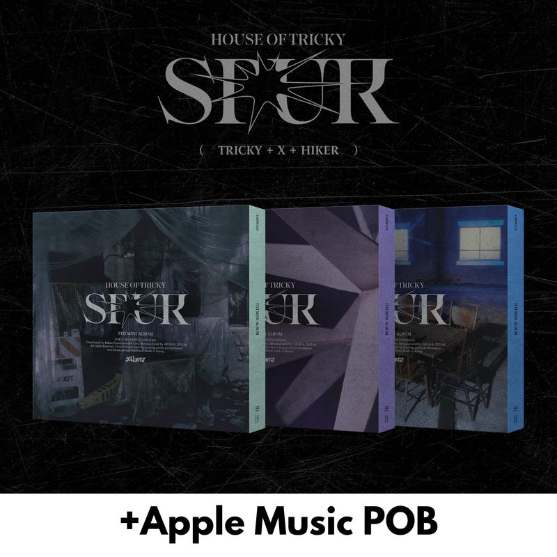 xikers HOUSE OF TRICKY: SPUR - Random ver + Apple Music POB