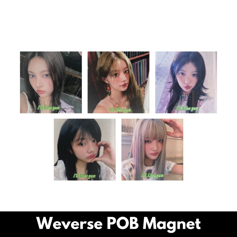 ILLIT I&#39;LL LIKE YOU - Weverse POB Magnet
