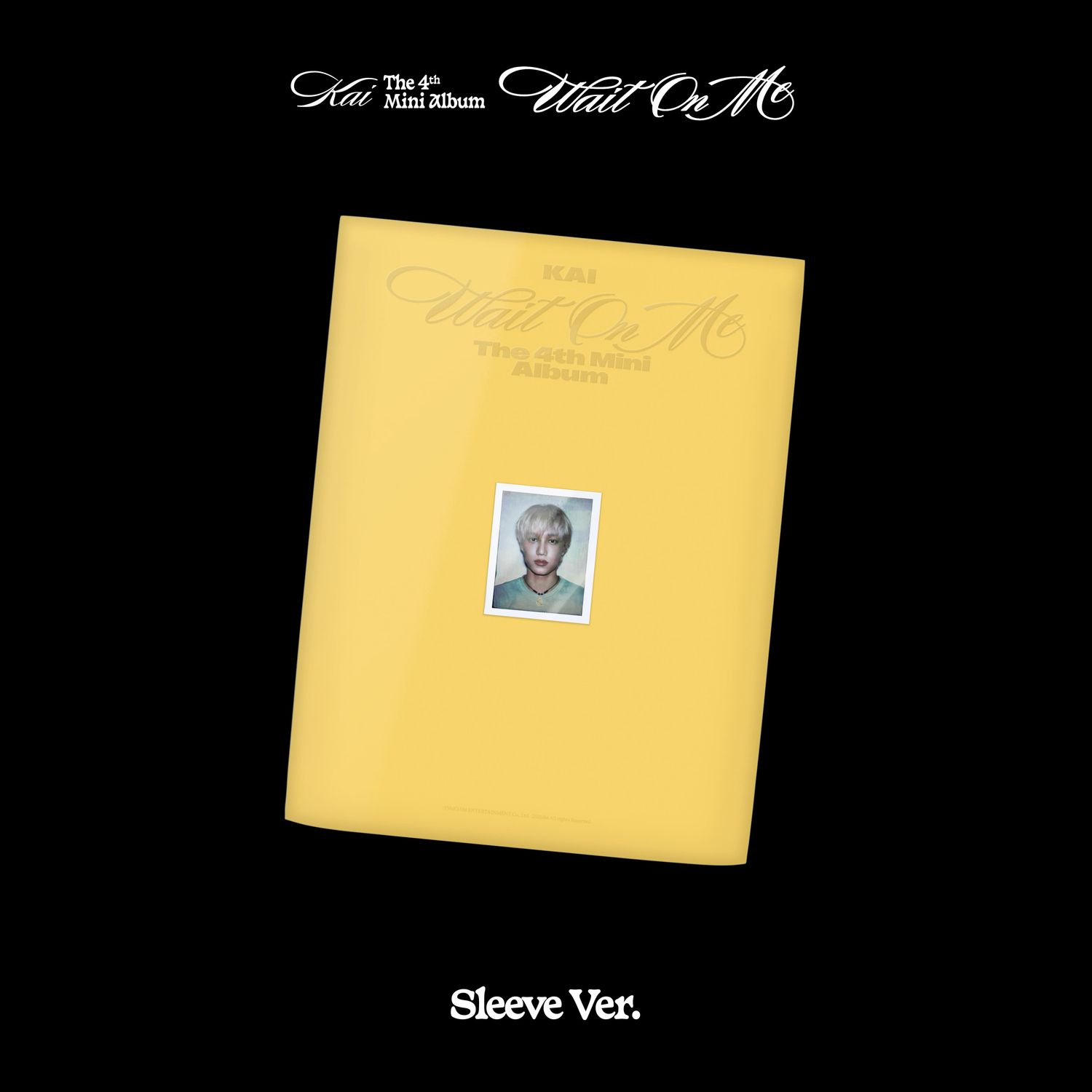 KAI Wait On Me - Sleeve