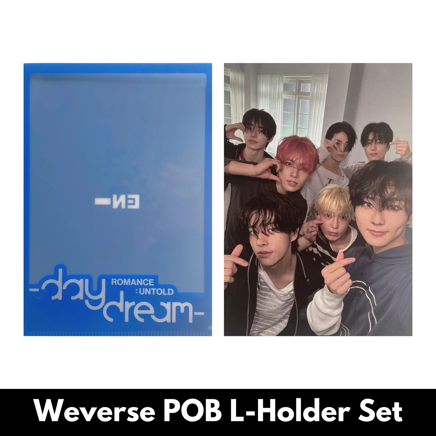 ENHYPEN ROMANCE: UNTOLD -daydream- - Weverse POB L-Holder and Mini Poster