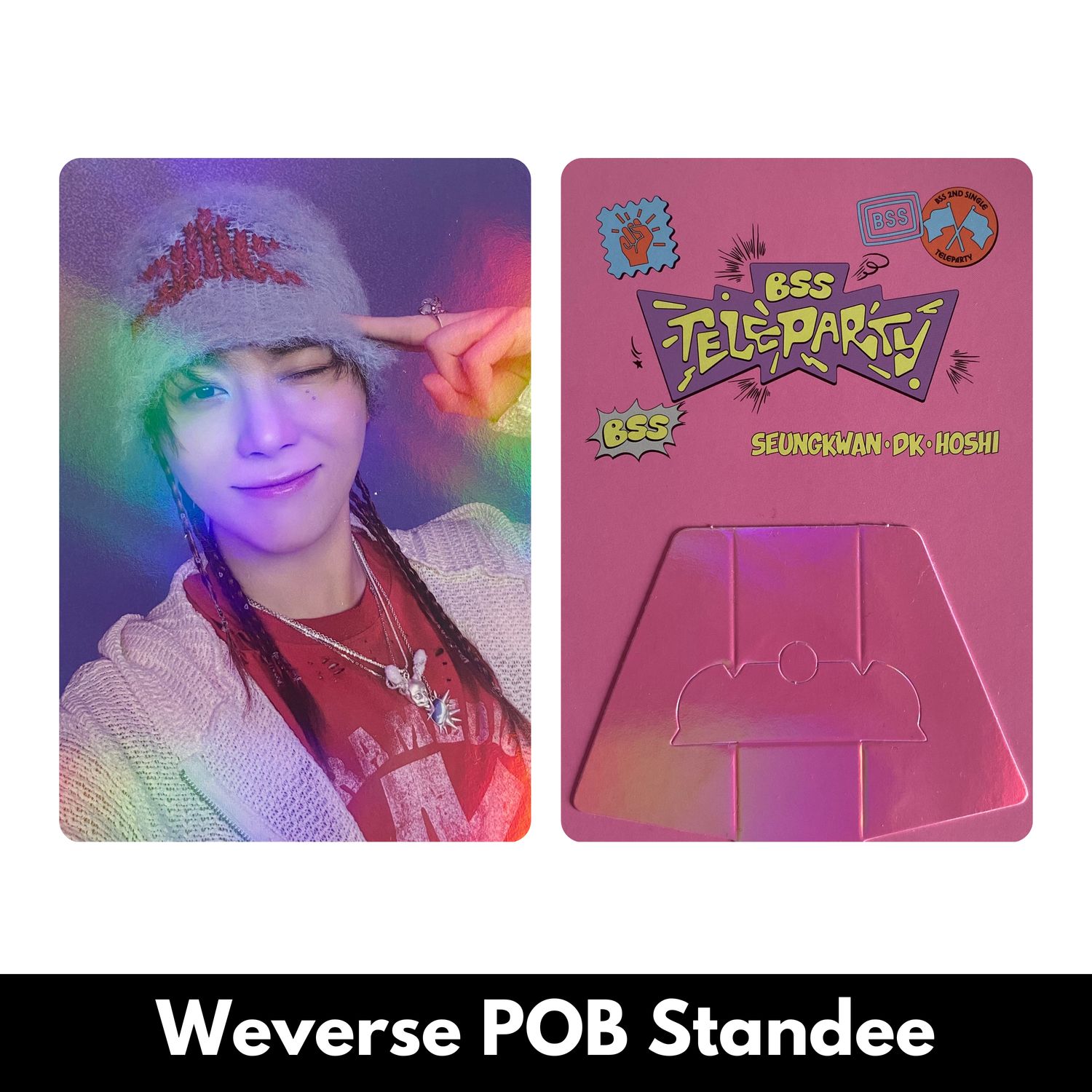 SEVENTEEN SEUNGKWAN TELEPARTY - Weverse POB Standee