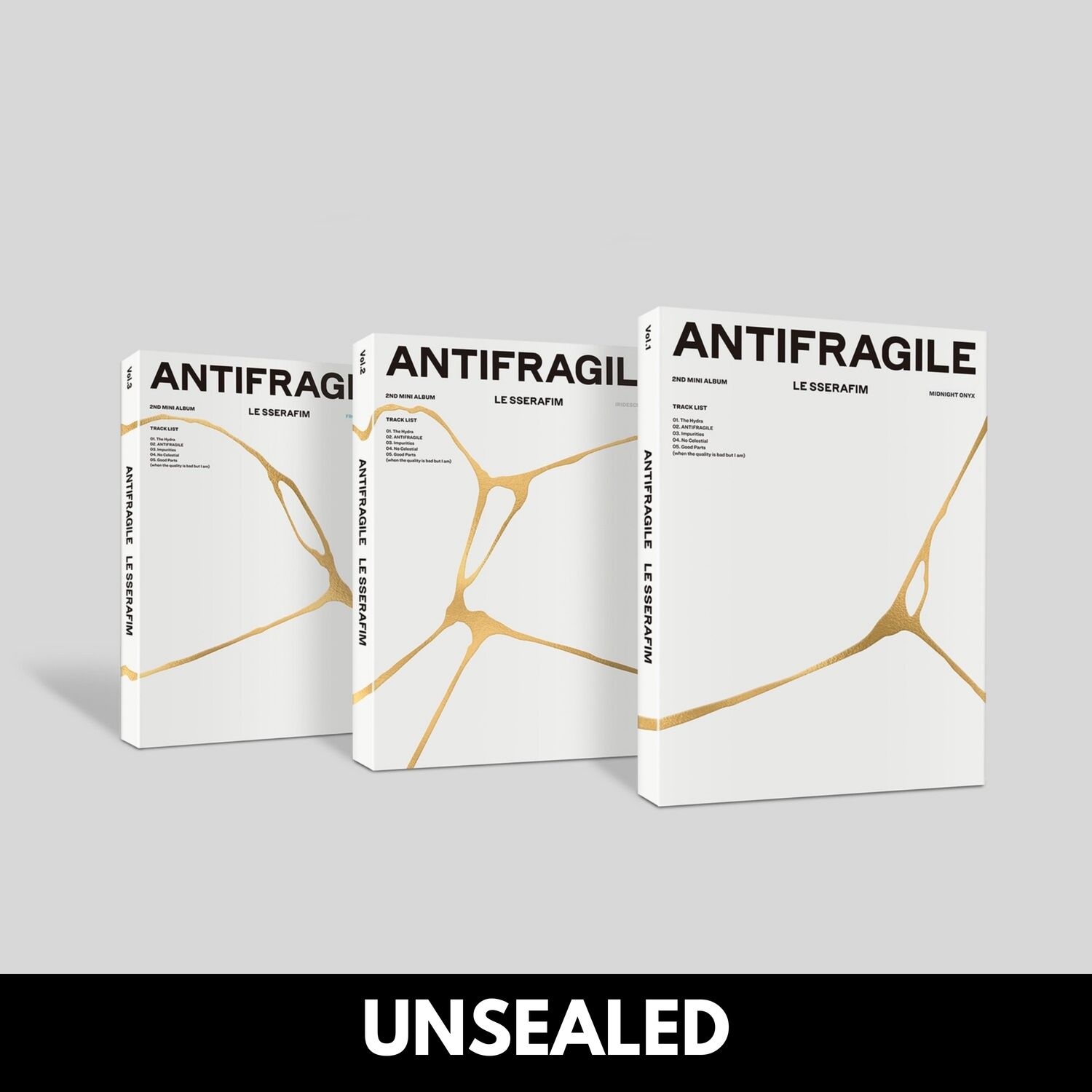 LE SSERAFIM ANTIFRAGILE  - FROZEN AQUAMARINE