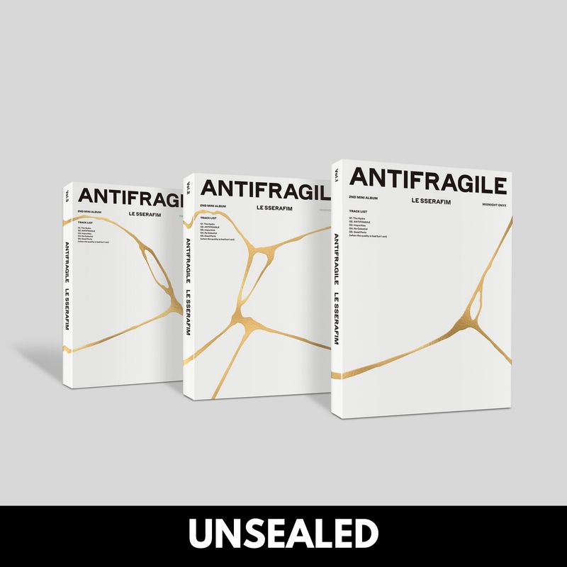 LE SSERAFIM ANTIFRAGILE  - FROZEN AQUAMARINE