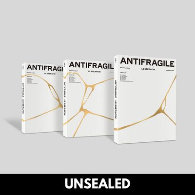 LE SSERAFIM ANTIFRAGILE  - FROZEN AQUAMARINE