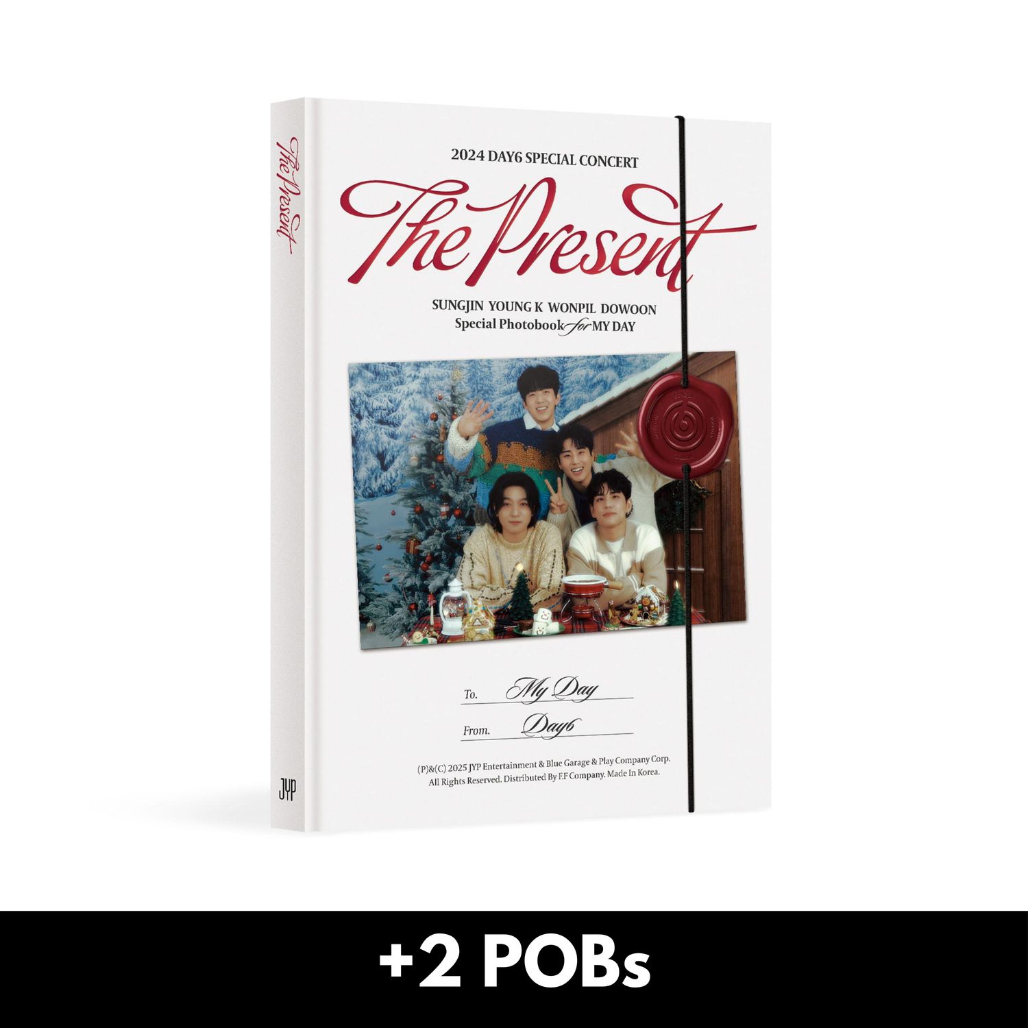 DAY6 2024 DAY6 SPECIAL CONCERT The Present Photobook + 2 POBs