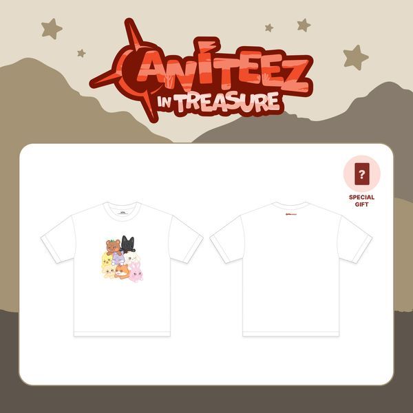 T-Shirt + Photocard - ATEEZ ANITEEZ IN TREASURE MD