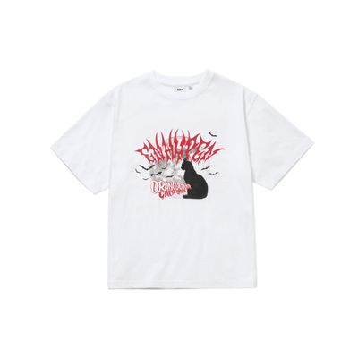 White T-Shirt - ENHYPEN ORANGE COUNTY CALIFORNIA