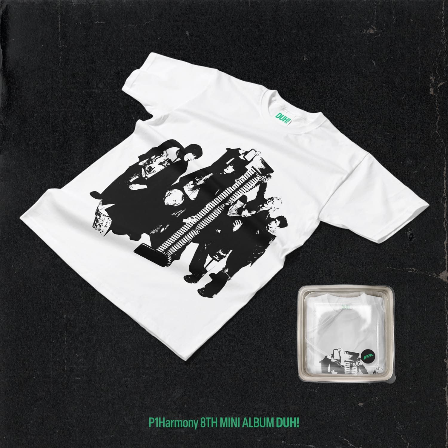 P1Harmony DUH! - Plain White T