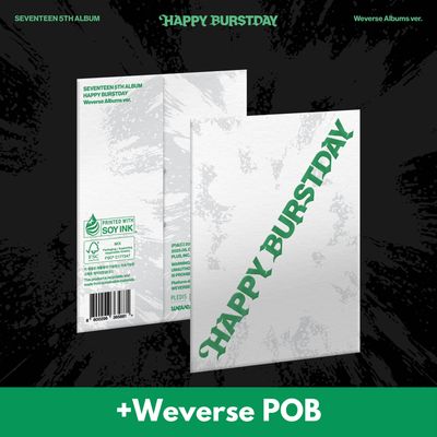 SEVENTEEN HAPPY BURSTDAY - Weverse Album + Weverse POB