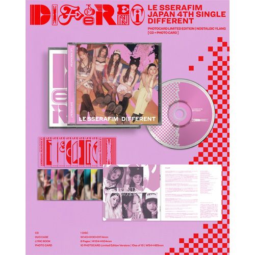 LE SSERAFIM DIFFERENT WSJ UMS LD コンプリート LE SSERAFIM DIFFERENT 日專LD代購💖 ✓落單- LINK IN BIO