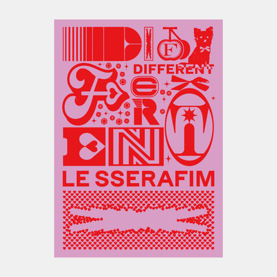 LE SSERAFIM DIFFERENT - NOSTALGIC YLANG