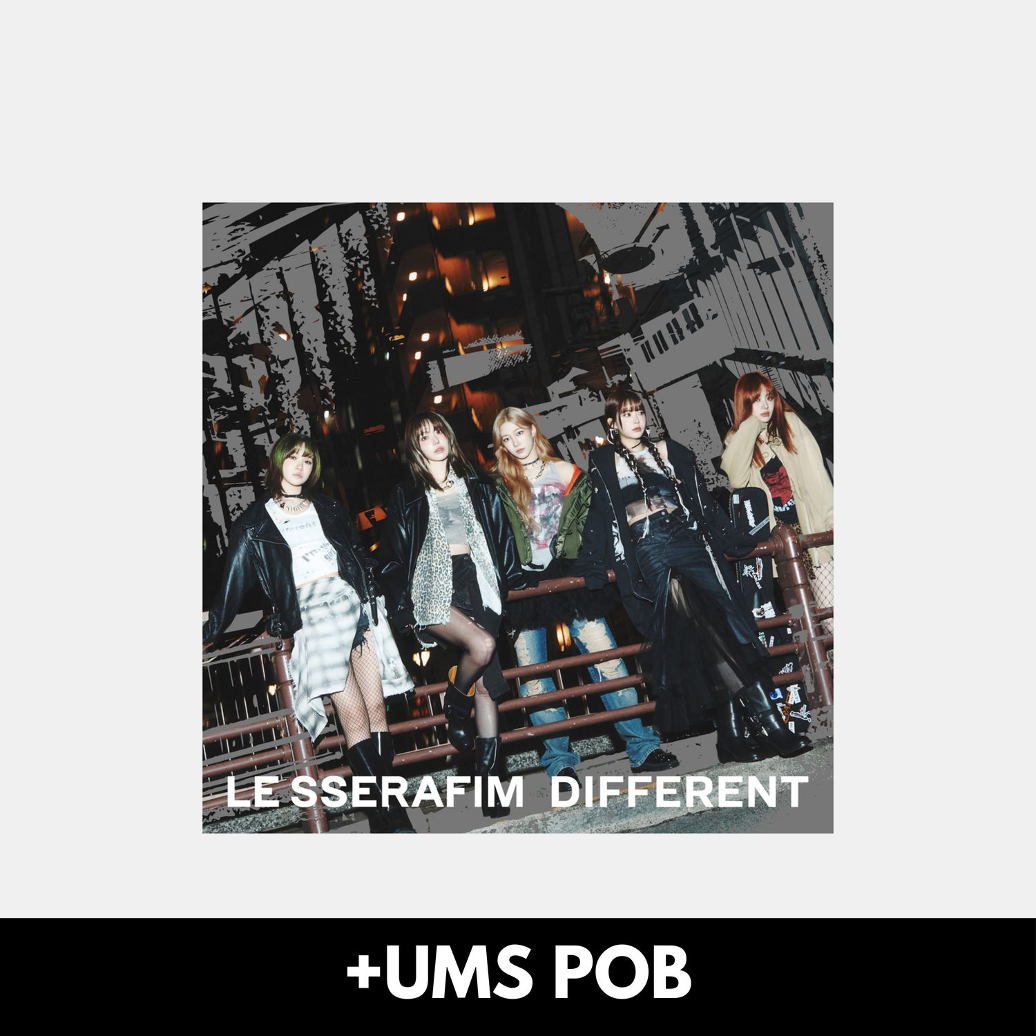 LE SSERAFIM DIFFERENT - Standard + UMS Luckydraw