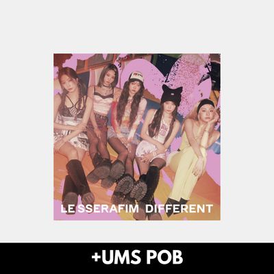 LE SSERAFIM DIFFERENT - Limited Edition Photocard Set Version + UMS Luckydraw